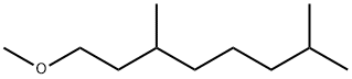 1-methoxy-3,7-dimethyloctane Structure