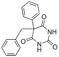 5-benzyl-5-phenylbarbituric acid Structure