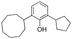 2-cyclooctyl-6-cyclopentylphenol Structure