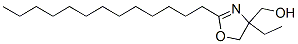 4-ethyl-2-tridecyl-2-oxazoline-4-methanol  Structure