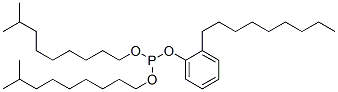 diisodecyl nonylphenyl phosphite Structure