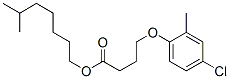 isooctyl 4-(4-chloro-2-methylphenoxy)butyrate  Structure