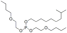 bis(2-butoxyethyl) isodecyl phosphite Structure