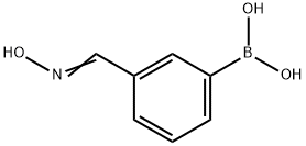 3-(하이드록시이미노)메틸페닐보론산 구조식 이미지