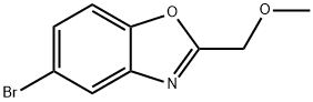 5-BROMO-2-(METHOXYMETHYL)-1,3-BENZOXAZOLE 구조식 이미지