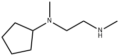 N'-CYCLOPENTYL-N,N-DIMETHYL-ETHANE-1,2-DIAMINE Structure
