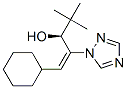 alpha-tert-butyl-[S-(E)]-beta-(cyclohexylmethylene)-1H-1,2,4-triazol-1-ethanol Structure