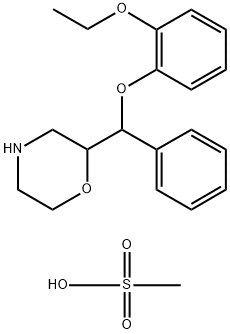 Reboxetine mesylate Structure