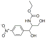 에틸[2-하이드록시-1-(하이드록시메틸)-2-(4-니트로페닐)에틸]-카바메이트 구조식 이미지