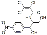 2,3,3-trichloro-N-[2-hydroxy-1-(hydroxymethyl)-2-(4-nitrophenyl)ethyl]acrylamide 구조식 이미지