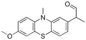 7-메톡시-알파,10-디메틸-10H-페노티아진-2-아세트알데히드 구조식 이미지