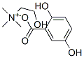 choline 2,5-dihydroxybenzoate Structure