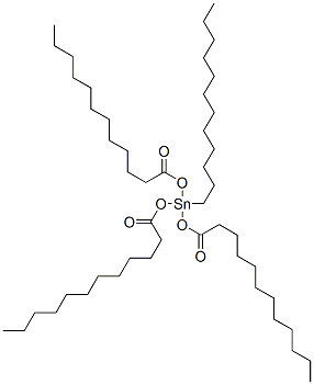 dodecyltris(lauroyloxy)stannane Structure