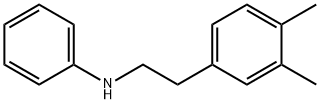 3,4-디메틸-N-페닐페네틸아민 구조식 이미지