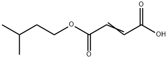 3-methylbutyl hydrogen 2-butenedioate Structure