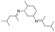 N,N'-비스(1,3-디메틸부틸리덴)-4-메틸시클로헥산-1,3-디아민 구조식 이미지