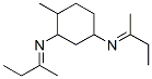 N,N'-비스(1-메틸프로필리덴)-4-메틸시클로헥산-1,3-디아민 구조식 이미지