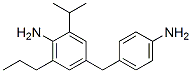 4-[(4-aminophenyl)methyl]-2-isopropyl-6-propylaniline Structure