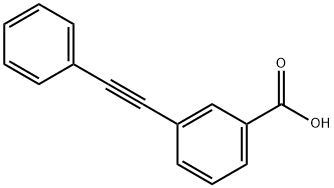 3-페닐에티닐-벤조산 구조식 이미지
