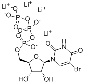 5-BROMOURIDINE-5'-TRIPHOSPHATE LITHIUM SALT Structure