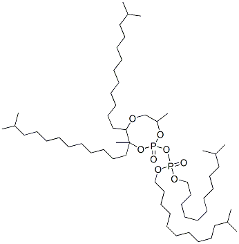 tetraisotridecyl oxybis(methylethylene) diphosphate Structure