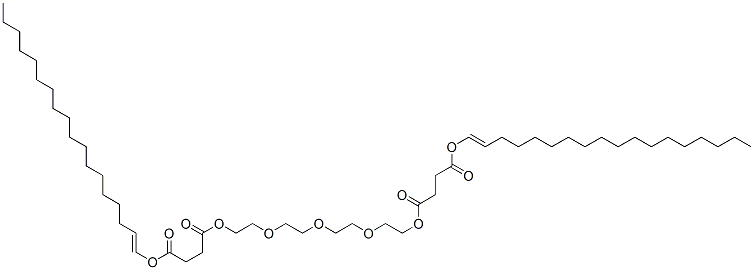 디옥타데세닐-4,18-디옥소-5,8,11,14,17-펜타옥사헤니코사네디오산 구조식 이미지