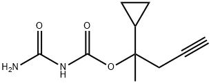 Allophanic acid, 1-cyclopropyl-1-methyl-3-butynyl ester (7CI) Structure