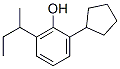 6-sec-부틸-2-시클로펜틸페놀 구조식 이미지