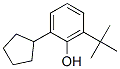 6-tert-butyl-2-cyclopentylphenol 구조식 이미지
