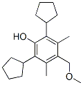 2,6-dicyclopentyl-4-(methoxymethyl)-3,5-xylenol  Structure