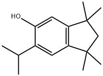 6-isopropyl-1,1,3,3-tetramethylindan-5-ol 구조식 이미지