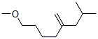 5-isobutyl-1-methoxyhex-5-ene Structure