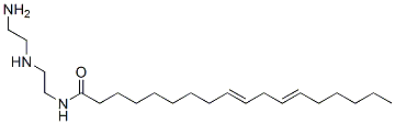 N-[2-[(2-아미노에틸)아미노]에틸]옥타데카-9,12-디엔-1-아미드 구조식 이미지