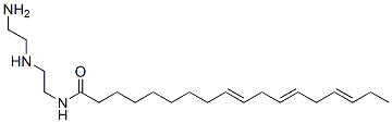 N-[2-[(2-아미노에틸)아미노]에틸]-9,12,15-옥타데카트리엔아미드 구조식 이미지