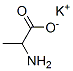 potassium DL-alaninate Structure