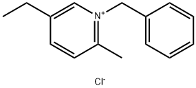 1-벤질-5-에틸-2-메틸피리디늄클로라이드 구조식 이미지