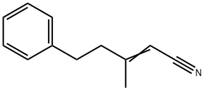 3-methyl-5-phenylpent-2-enenitrile 구조식 이미지