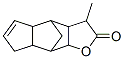 3,3a,4,4a,7,7a,8,8a-octahydro-3-methyl-4,8-methano-2H-indeno[5,6-b]furan-2-one Structure