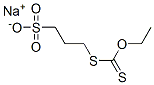 O-ethyl S-(3-sulphopropyl) dithiocarbonate , sodium salt Structure