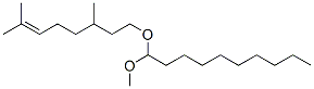 1-[(3,7-디메틸-6-옥테닐)옥시]-1-메톡시데칸 구조식 이미지