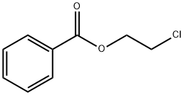 2-CHLOROETHYL BENZOATE Structure