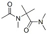 Propanamide,  2-(acetylmethylamino)-N,N,2-trimethyl- Structure