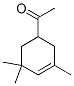 1-(3,5,5-trimethyl-3-cyclohexen-1-yl)ethan-1-one  Structure