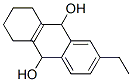 2-Ethyl-5,6,7,8,9,10-hexahydroanthracene-9,10-diol Structure