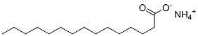 ammonium pentadecanoate Structure