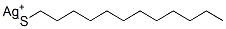 dodecane-1-thiol, silver salt Structure