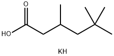 potassium 3,5,5-trimethylhexanoate Structure