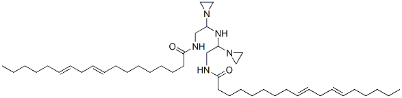 N,N'-[iminobis(ethane-1,2-diyliminoethane-1,2-diyl)]bis(octadeca-9,12-dien-1-amide) Structure