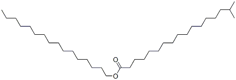 hexadecyl 16-methylheptadecanoate Structure