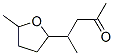 4-(tetrahydro-5-methyl-2-furyl)pentan-2-one 구조식 이미지